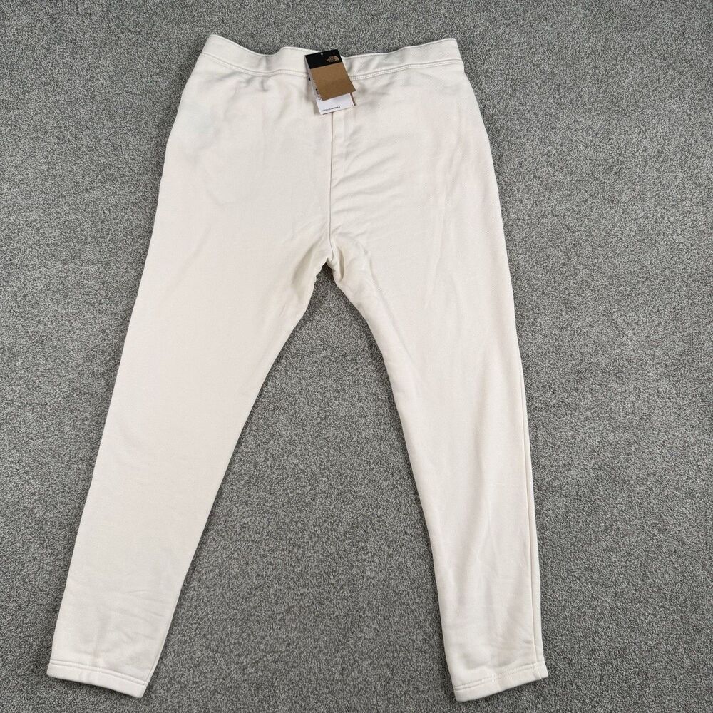 The North Face Simple Logo Jogger Pants Sweats White Womens Size XXL Reg NEW - Picture 3 of 12